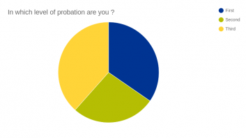 In which level of probation are you ? 