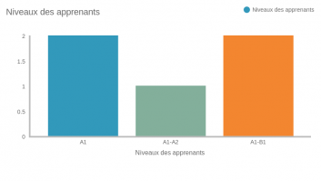 Niveaux des apprenants