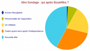 :Mini-Sondage : qui après Bouteflika ?