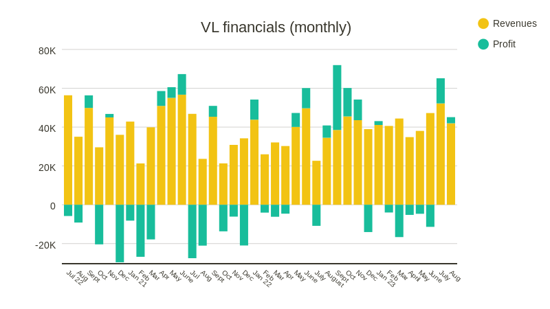 Copy of VL financials (bar chart)